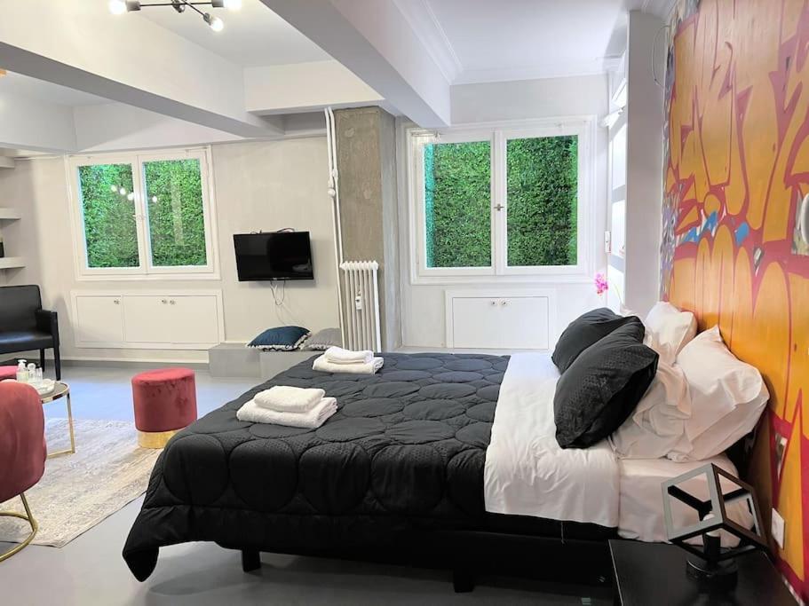 Brand New Modern Street-Style Studio /City Center Ateny Zewnętrze zdjęcie